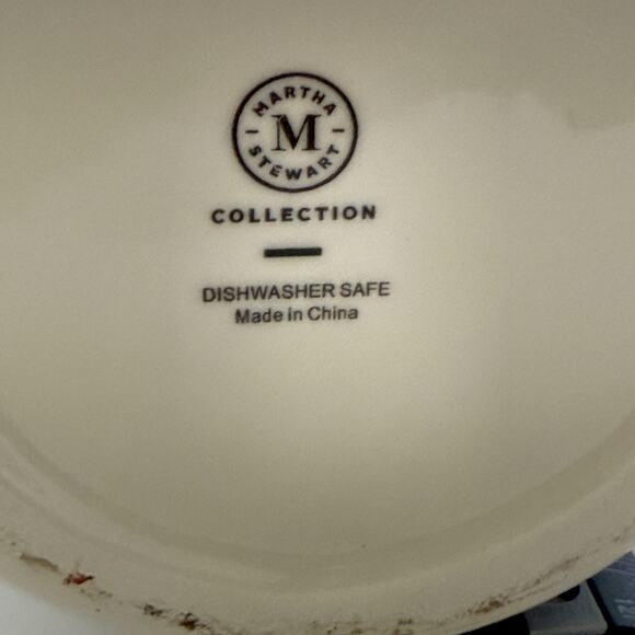 Martha Stewart Collection Holiday Homemade Cookies Jar 10x6 - Picture 4 of 7